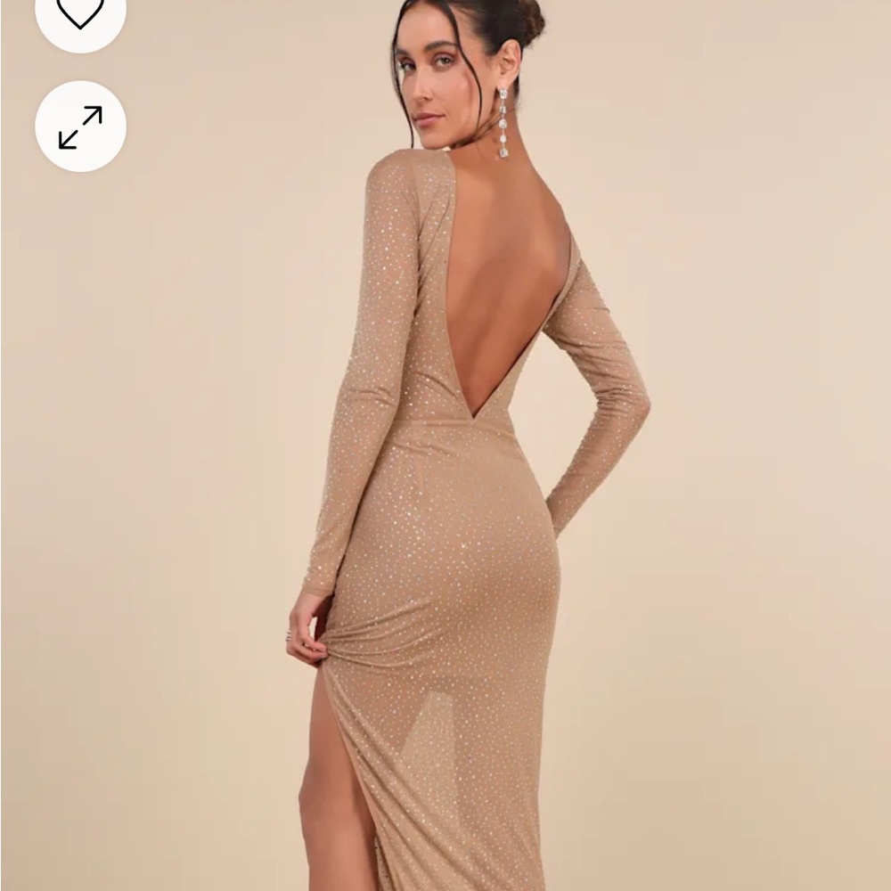 Lulu’s formal nude dress